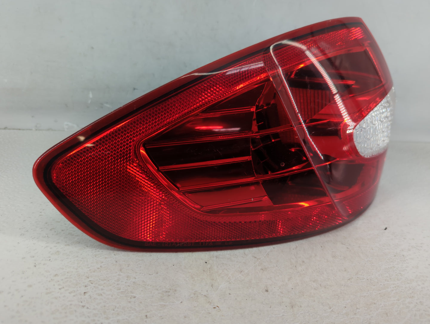 2011-2013 Ford Fiesta Tail Light Assembly Driver Left OEM P/N:AE83-13B505-AC Fits Fits 2011 2012 2013 OEM Used Auto Parts - 
