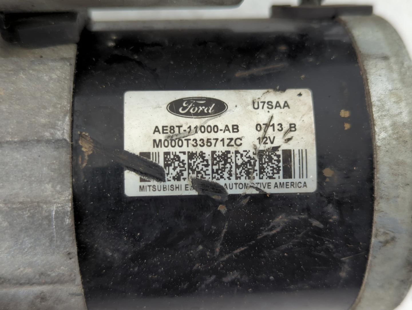 2011-2019 Ford Fiesta Car Starter Motor Solenoid OEM P/N:M000T33571ZC AEBT-11000-AB Fits OEM Used Auto Parts - Oemusedautopa