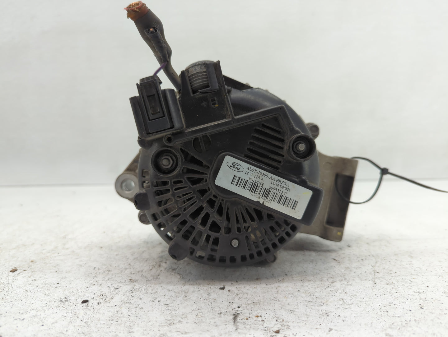 2011-2019 Ford Fiesta Alternator Replacement Generator Charging Assembly Engine OEM P/N:AE8T-10300-AA Fits OEM Used Auto Par