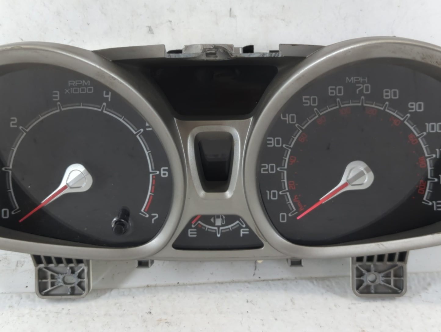 2012-2013 Ford Fiesta Instrument Cluster Speedometer Gauges P/N:DE8T-10849-CC Fits Fits 2012 2013 OEM Used Auto Parts - Oemu