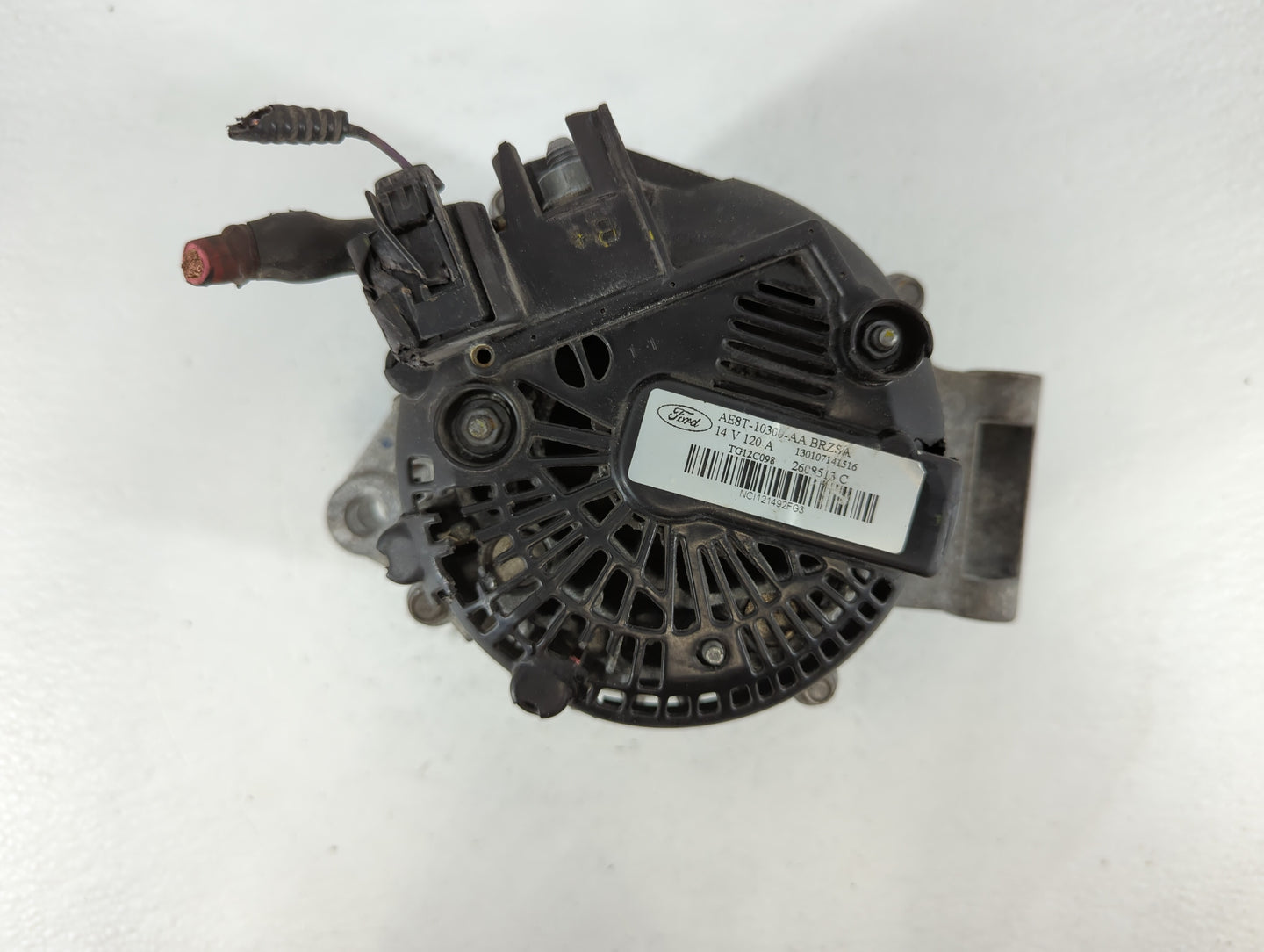 2011-2019 Ford Fiesta Alternator Replacement Generator Charging Assembly Engine OEM P/N:AE8T-10300-AA Fits OEM Used Auto Par