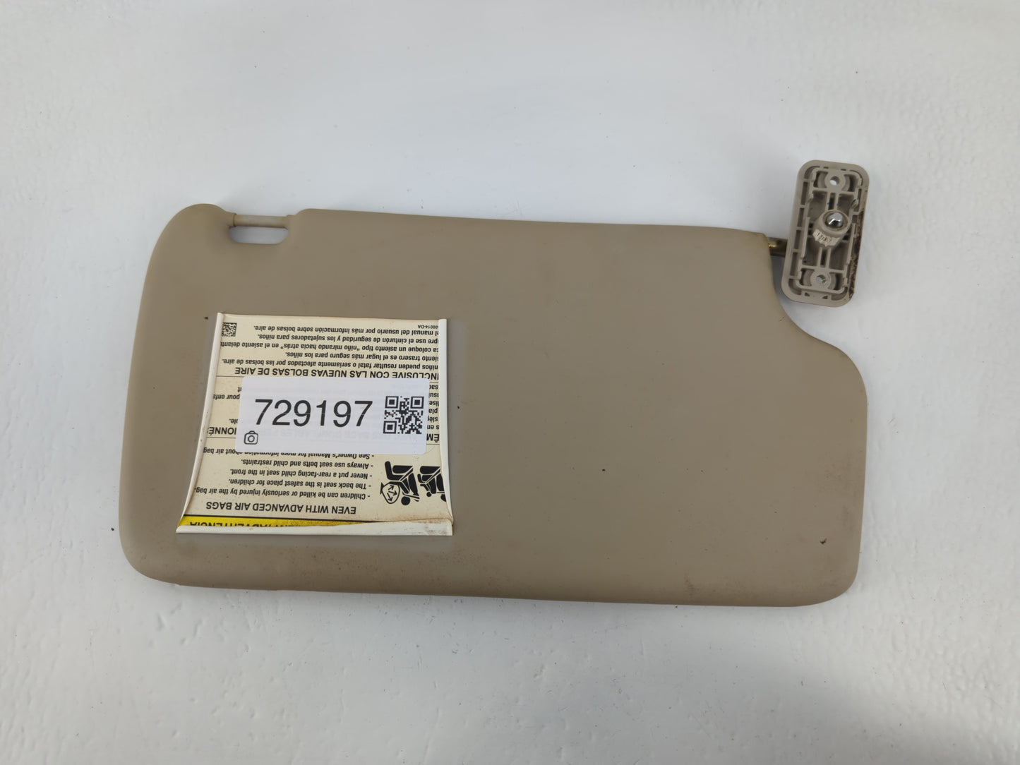2011-2013 Ford Fiesta Sun Visor Shade Replacement Driver Left Mirror Fits Fits 2011 2012 2013 OEM Used Auto Parts - Oemuseda