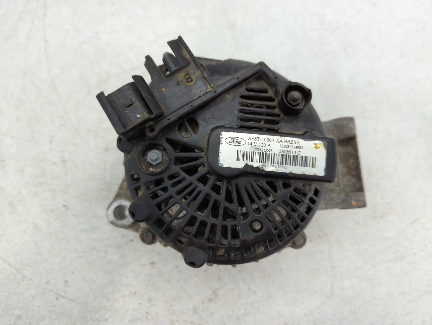 2011-2019 Ford Fiesta Alternator Replacement Generator Charging Assembly Engine OEM P/N:AE8T-10300-AA Fits OEM Used Auto Par