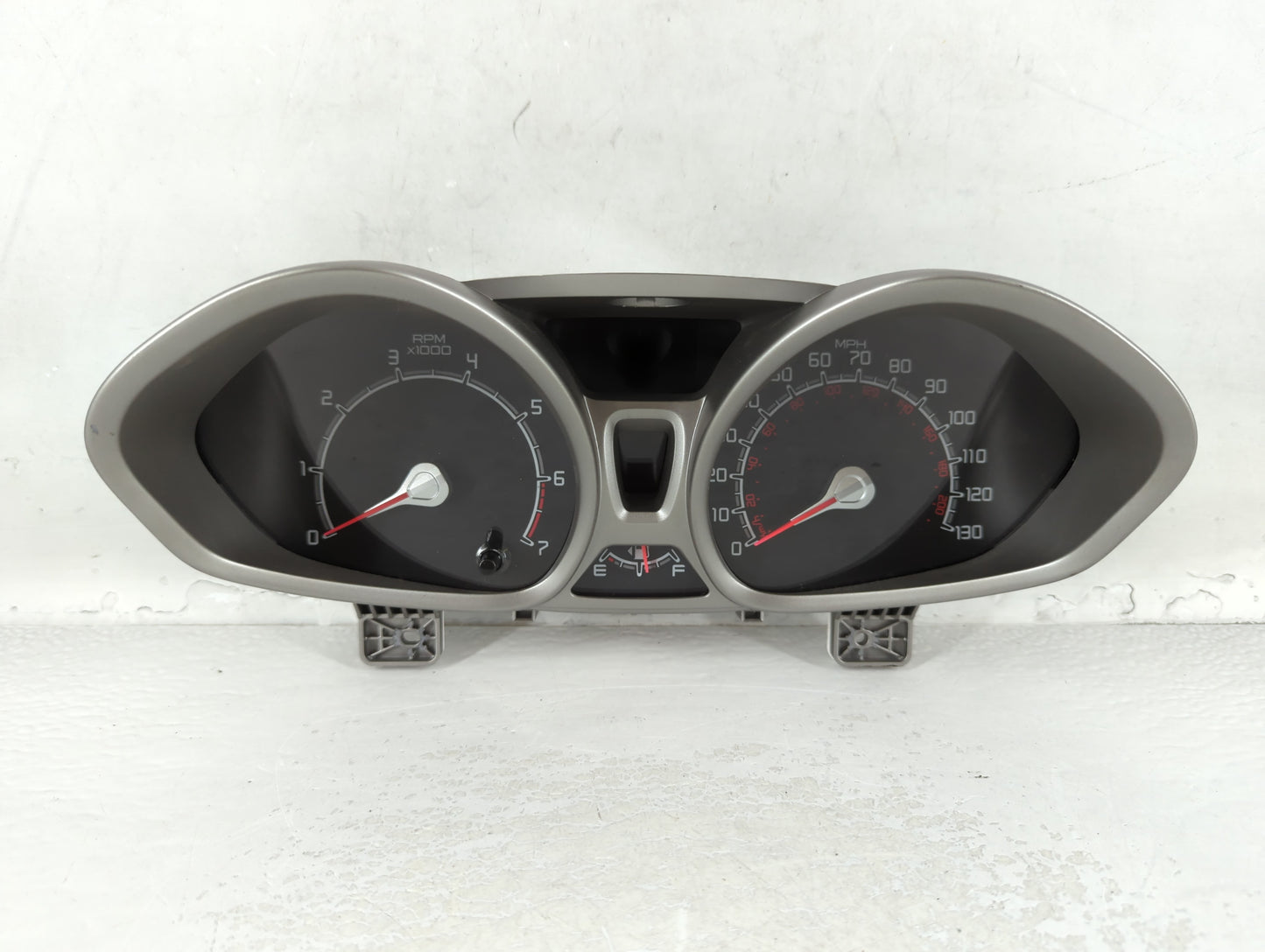2012-2013 Ford Fiesta Instrument Cluster Speedometer Gauges P/N:DE8T-10849-CB Fits Fits 2012 2013 OEM Used Auto Parts - Oemu
