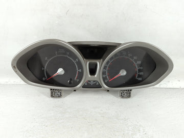 2012-2013 Ford Fiesta Instrument Cluster Speedometer Gauges Fits Fits 2012 2013 OEM Used Auto Parts - Oemusedautoparts1.com