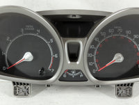 2012-2013 Ford Fiesta Instrument Cluster Speedometer Gauges Fits Fits 2012 2013 OEM Used Auto Parts - Oemusedautoparts1.com