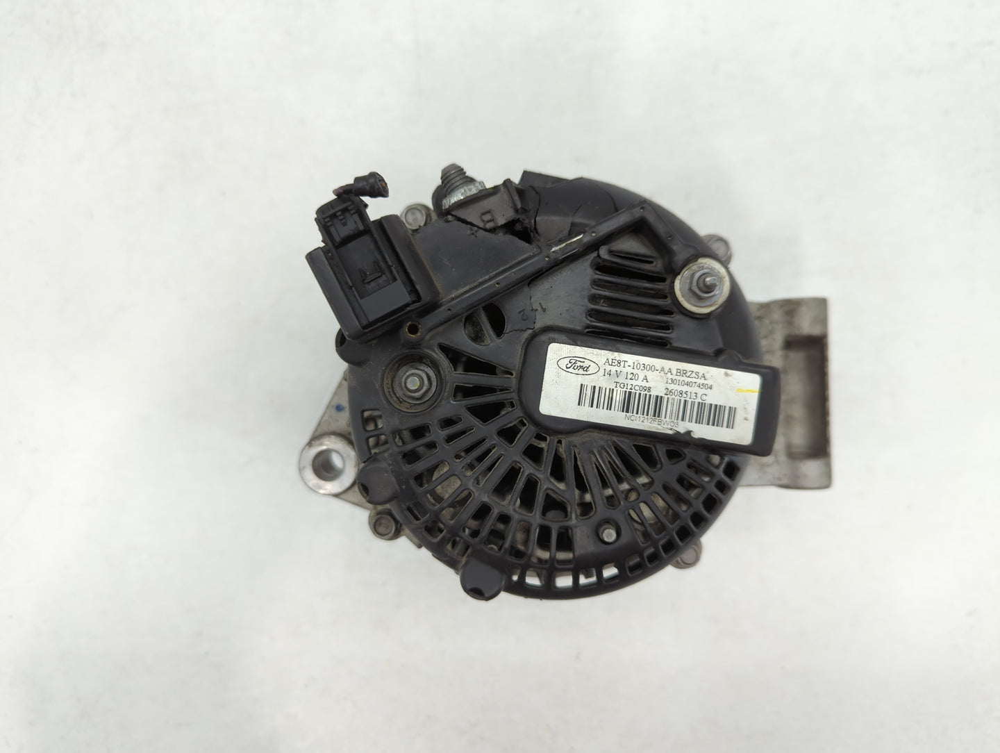 2011-2019 Ford Fiesta Alternator Replacement Generator Charging Assembly Engine OEM P/N:AE8T-10300-AA Fits OEM Used Auto Par
