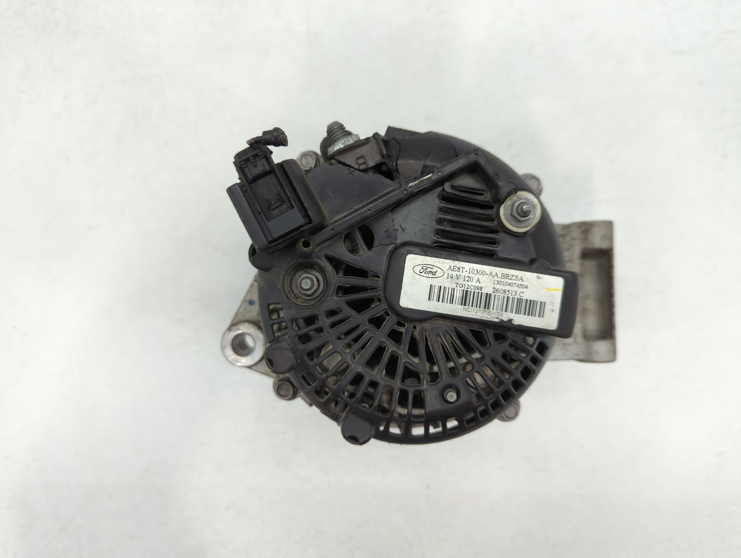 2011-2019 Ford Fiesta Alternator Replacement Generator Charging Assembly Engine OEM P/N:AE8T-10300-AA Fits OEM Used Auto Par