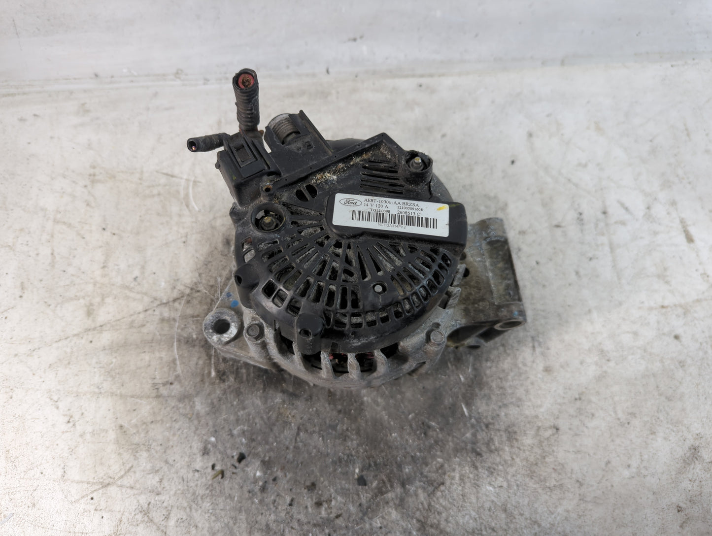 2011-2019 Ford Fiesta Alternator Replacement Generator Charging Assembly Engine OEM P/N:AE8T-10300-AA Fits OEM Used Auto Par