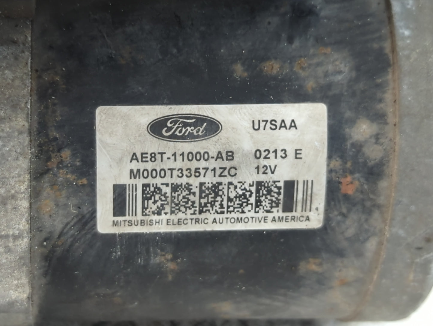 2011-2019 Ford Fiesta Car Starter Motor Solenoid OEM P/N:AE8T-11000-AB Fits Fits 2011 2012 2013 2014 2015 2016 2017 2018 201
