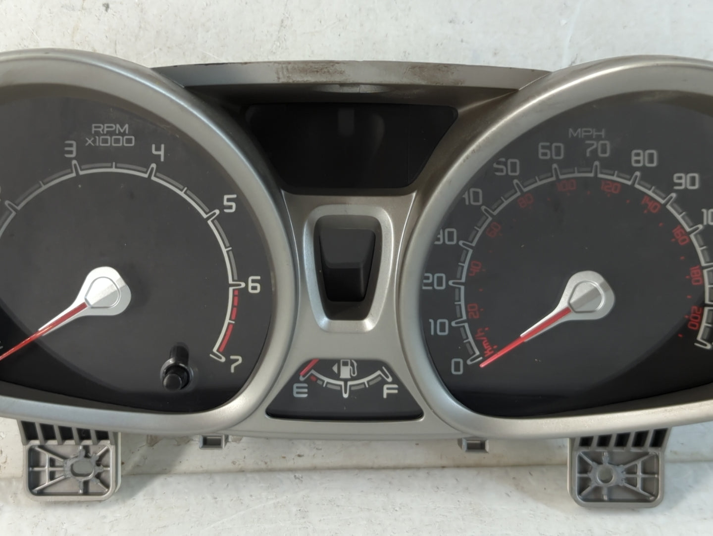 2012-2013 Ford Fiesta Instrument Cluster Speedometer Gauges Fits Fits 2012 2013 OEM Used Auto Parts - Oemusedautoparts1.com