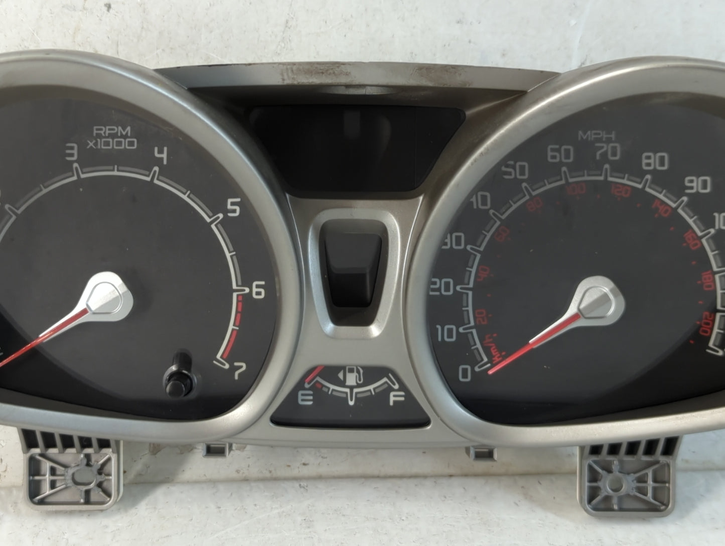 2012-2013 Ford Fiesta Instrument Cluster Speedometer Gauges Fits Fits 2012 2013 OEM Used Auto Parts - Oemusedautoparts1.com