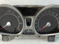 2012-2013 Ford Fiesta Instrument Cluster Speedometer Gauges Fits Fits 2012 2013 OEM Used Auto Parts - Oemusedautoparts1.com