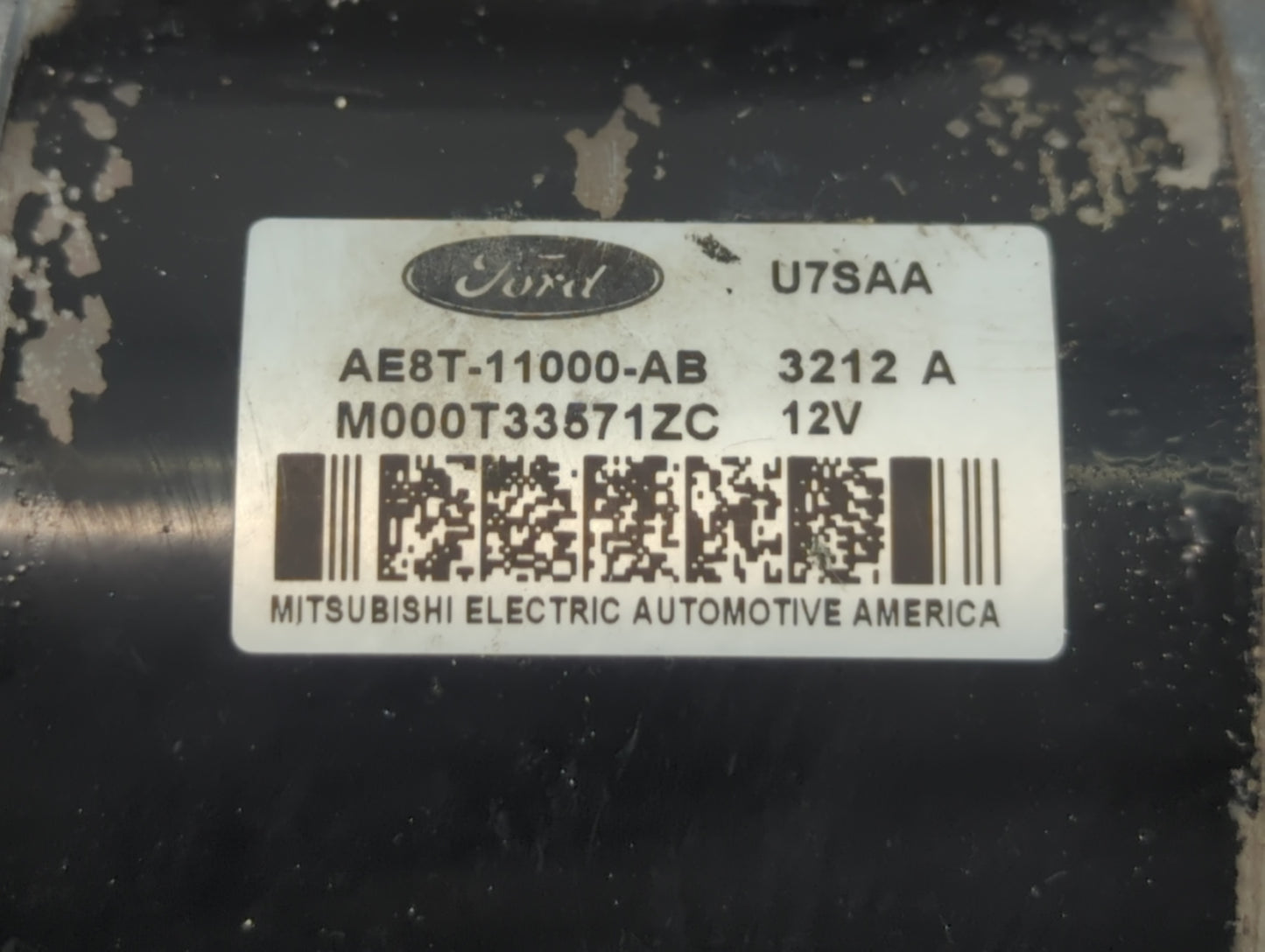 2011-2019 Ford Fiesta Car Starter Motor Solenoid OEM P/N:M000T33571ZC AE8T-11000-AB Fits OEM Used Auto Parts - Oemusedautopa