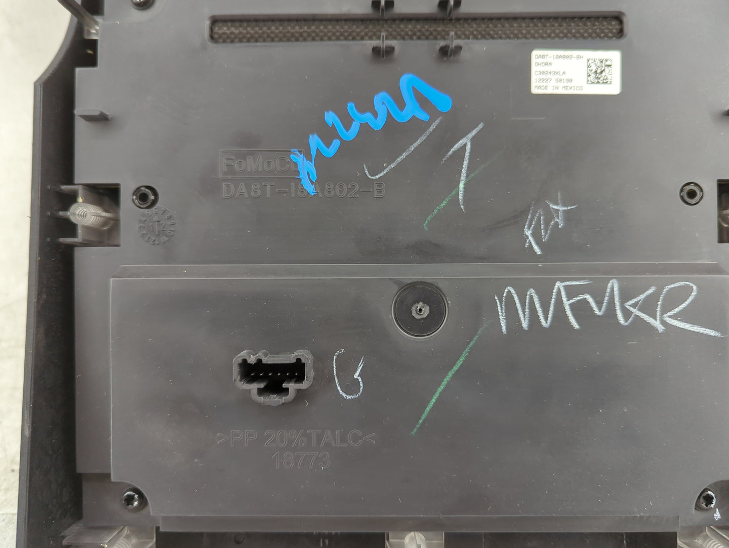 2013-2013 Ford Flex Radio Control Panel - Oemusedautoparts1.com