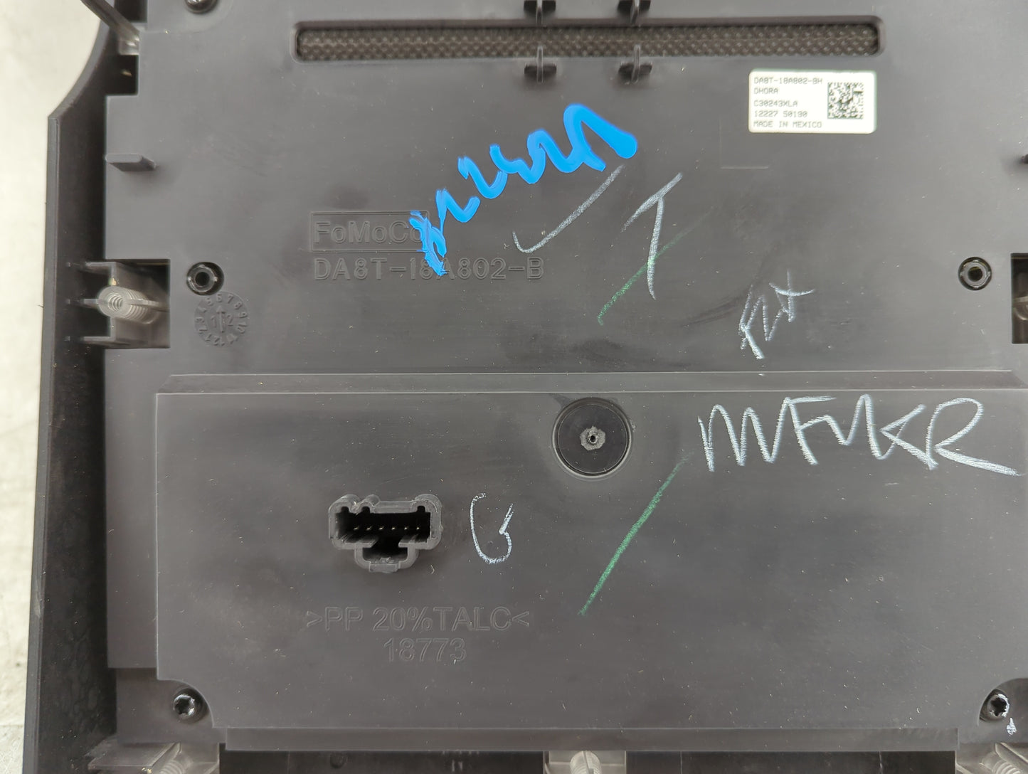 2013-2013 Ford Flex Radio Control Panel - Oemusedautoparts1.com