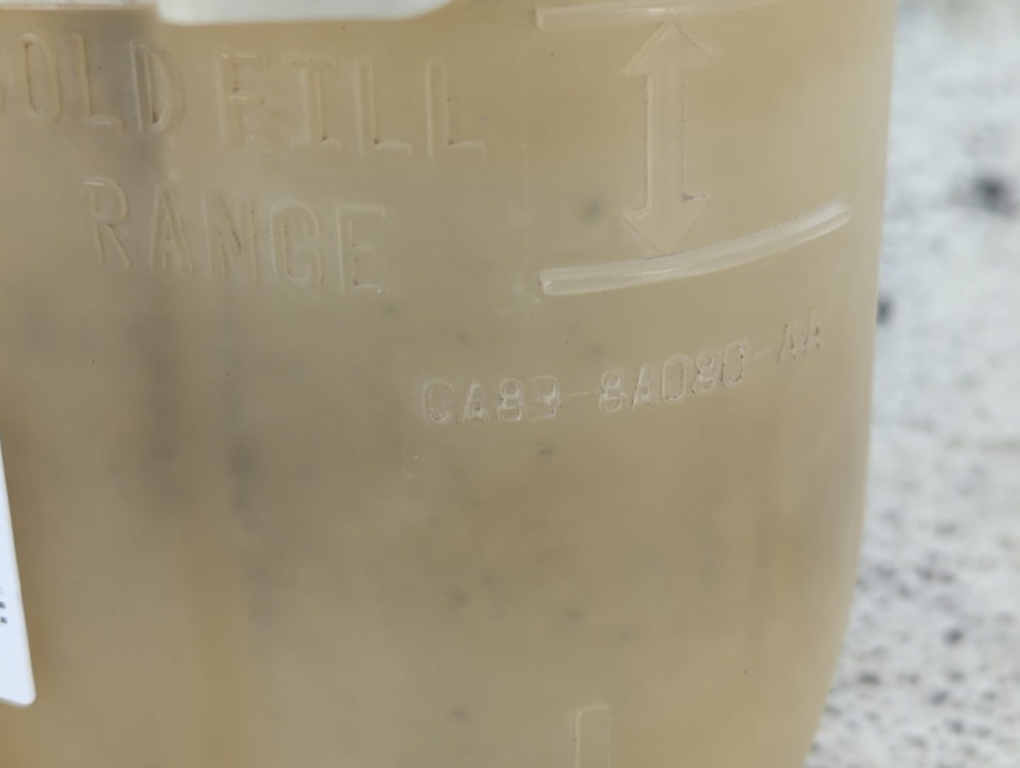 2009-2019 Ford Flex Radiator Coolant Overflow Expansion Tank Bottle 1431960 - Oemusedautoparts1.com