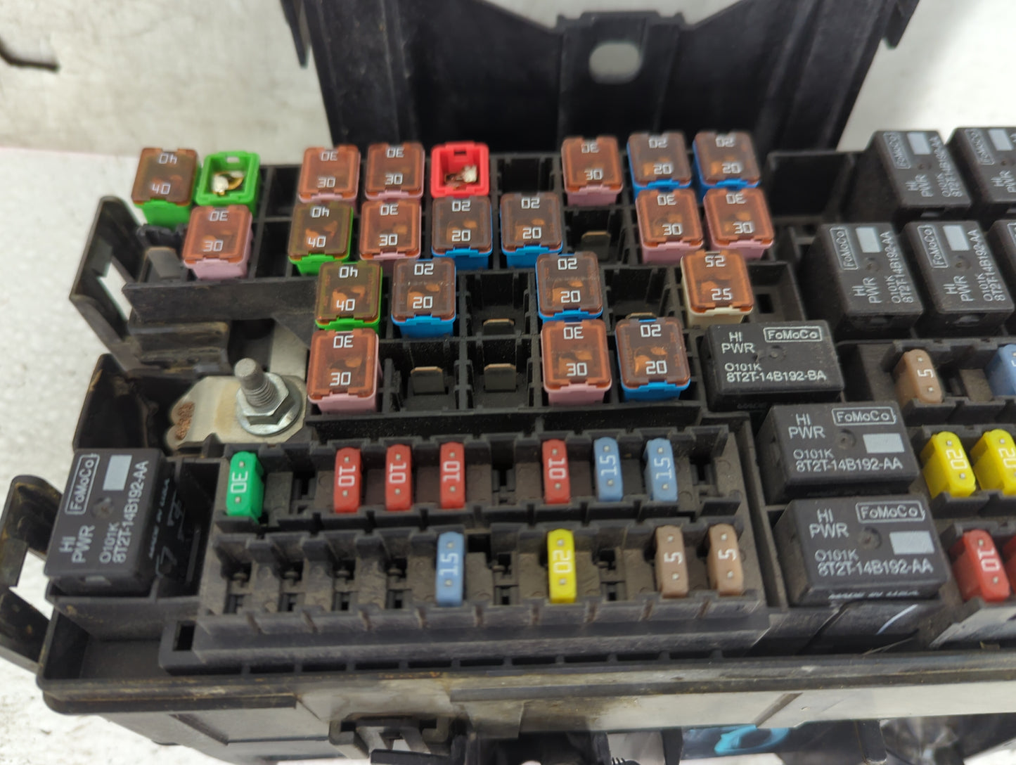 2013-2015 Ford Flex Fusebox Fuse Box Panel Relay Module P/N:DG1T-14A003-BA Fits Fits 2013 2014 2015 OEM Used Auto Parts - Oe