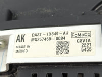 2013 Ford Flex Instrument Cluster Speedometer Gauges P/N:DA8T-10849-AK Fits OEM Used Auto Parts - Oemusedautoparts1.com