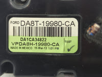 2013-2019 Ford Flex Climate Control Module Temperature AC/Heater Replacement P/N:DA8T-19980-CA VPDA8H-19980-CA Fits OEM Used