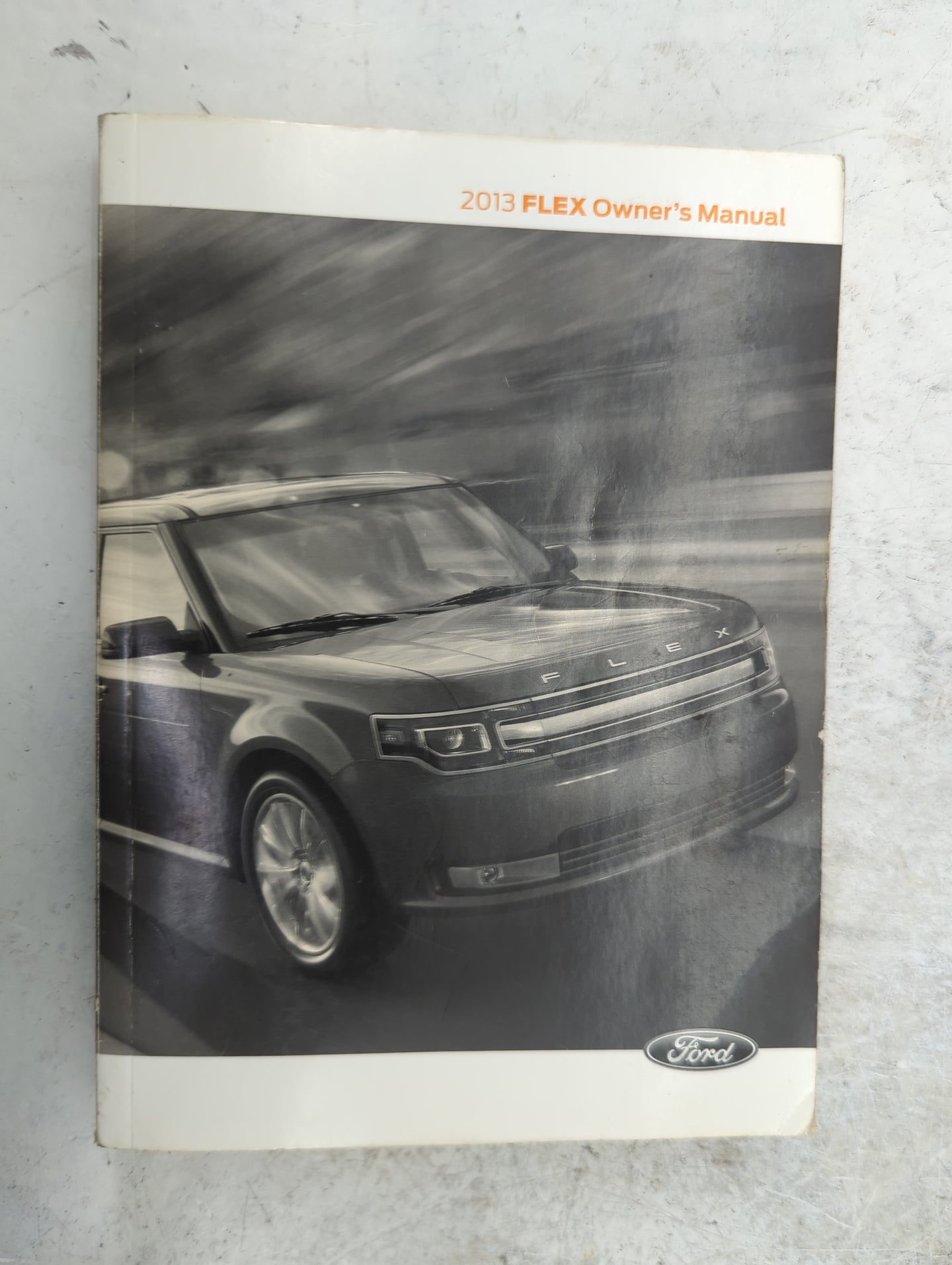 2013 Ford Flex Owners Manual Book Guide P/N:DA8J19A321AA DW7J19T201CA OEM Used Auto Parts - Oemusedautoparts1.com