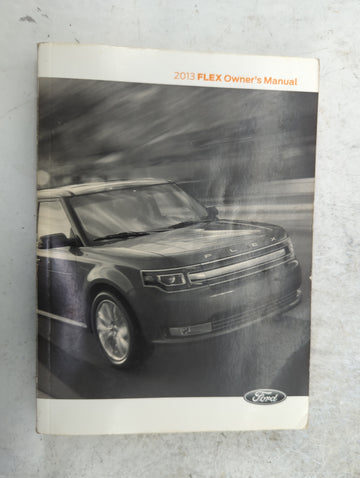 2013 Ford Flex Owners Manual Book Guide P/N:DA8J19A321AA DW7J19T201CA OEM Used Auto Parts - Oemusedautoparts1.com