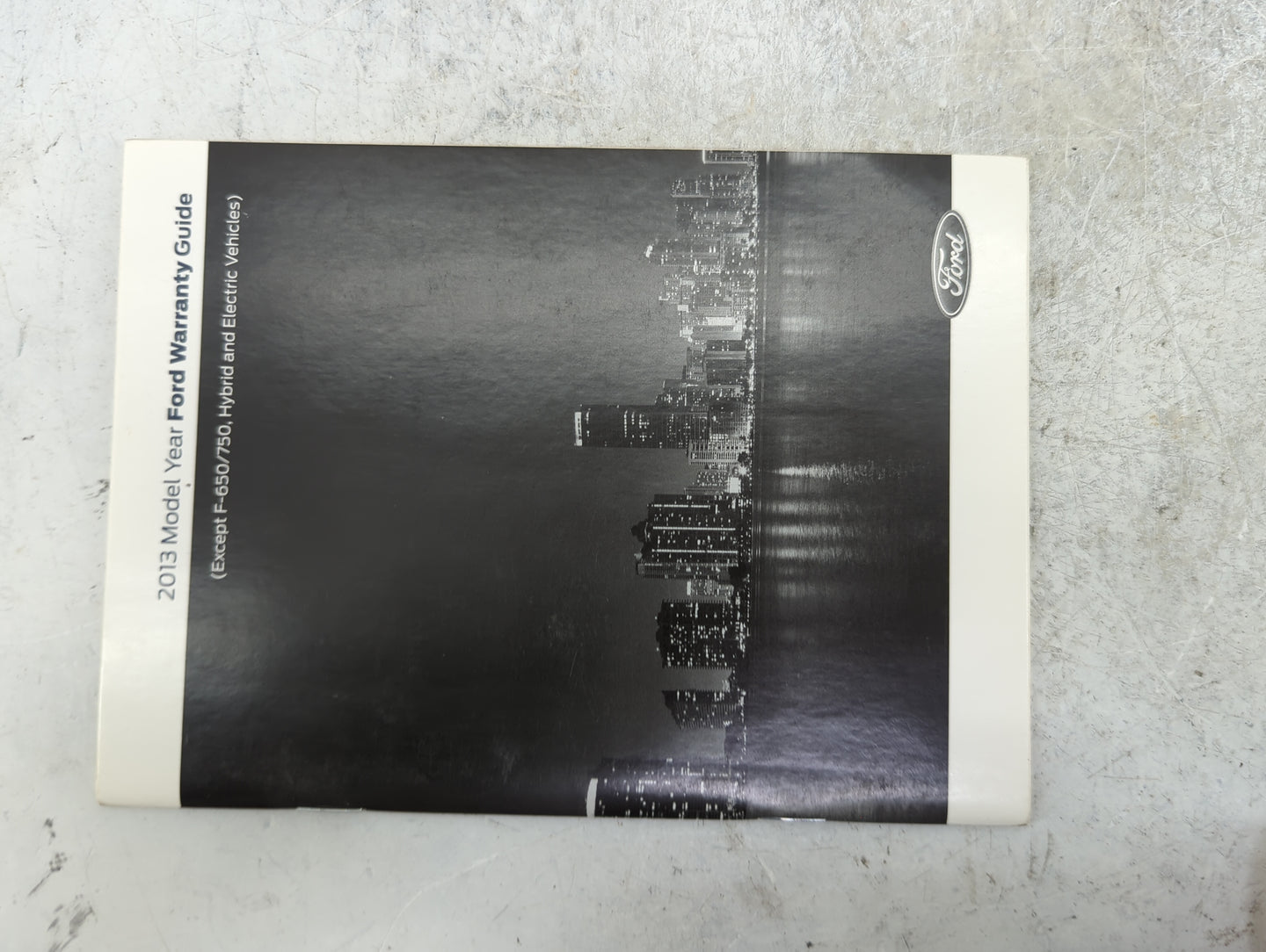 2013 Ford Flex Owners Manual Book Guide P/N:DA8J19A321AA DW7J19T201CA OEM Used Auto Parts - Oemusedautoparts1.com