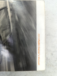 2013 Ford Flex Owners Manual Book Guide P/N:DA8J19A321AA DW7J19T201CA OEM Used Auto Parts - Oemusedautoparts1.com