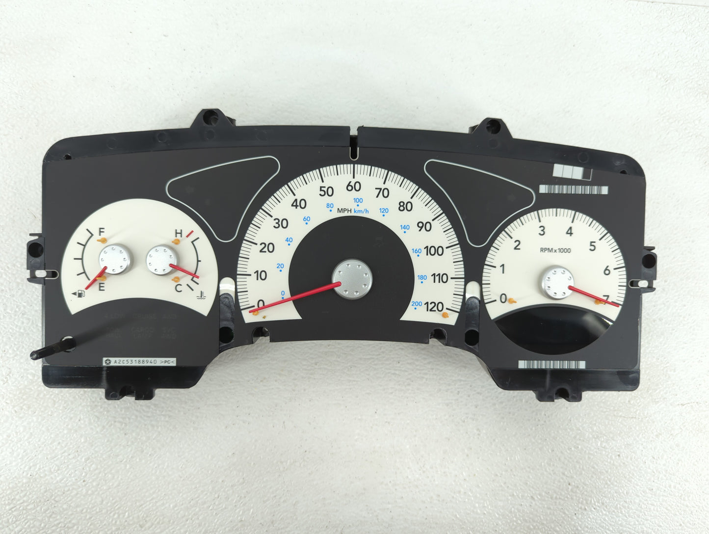 2013 Ford Flex Instrument Cluster Speedometer Gauges P/N:DA8T-10849-AK DA8T-10849-AJ Fits OEM Used Auto Parts - Oemusedautop