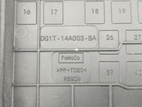 2013-2015 Ford Flex Fusebox Fuse Box Panel Relay Module P/N:DG1T-14A003-BA Fits Fits 2013 2014 2015 OEM Used Auto Parts - Oe