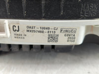 2013 Ford Flex Instrument Cluster Speedometer Gauges P/N:DA8T-10849-CJ Fits OEM Used Auto Parts - Oemusedautoparts1.com
