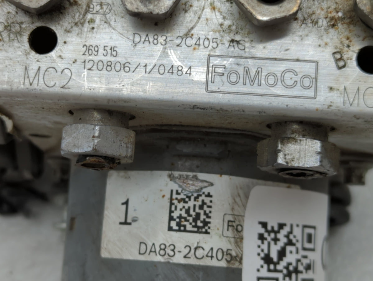 2013-2014 Ford Flex Anti-Lock Brake ABS Pump Module Actuator OEM P/N:DA83-2C405-AG Fits Fits 2013 2014 OEM Used Auto Parts -