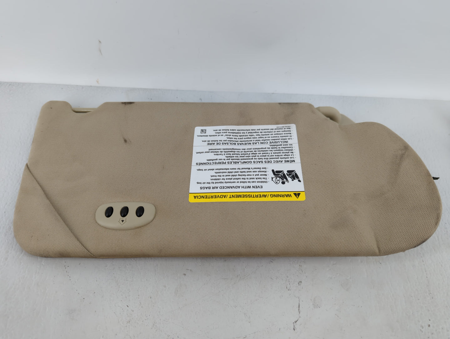 2013-2019 Ford Flex Sun Visor Shade Replacement Driver Left Mirror Fits Fits 2013 2014 2015 2016 2017 2018 2019 OEM Used Aut