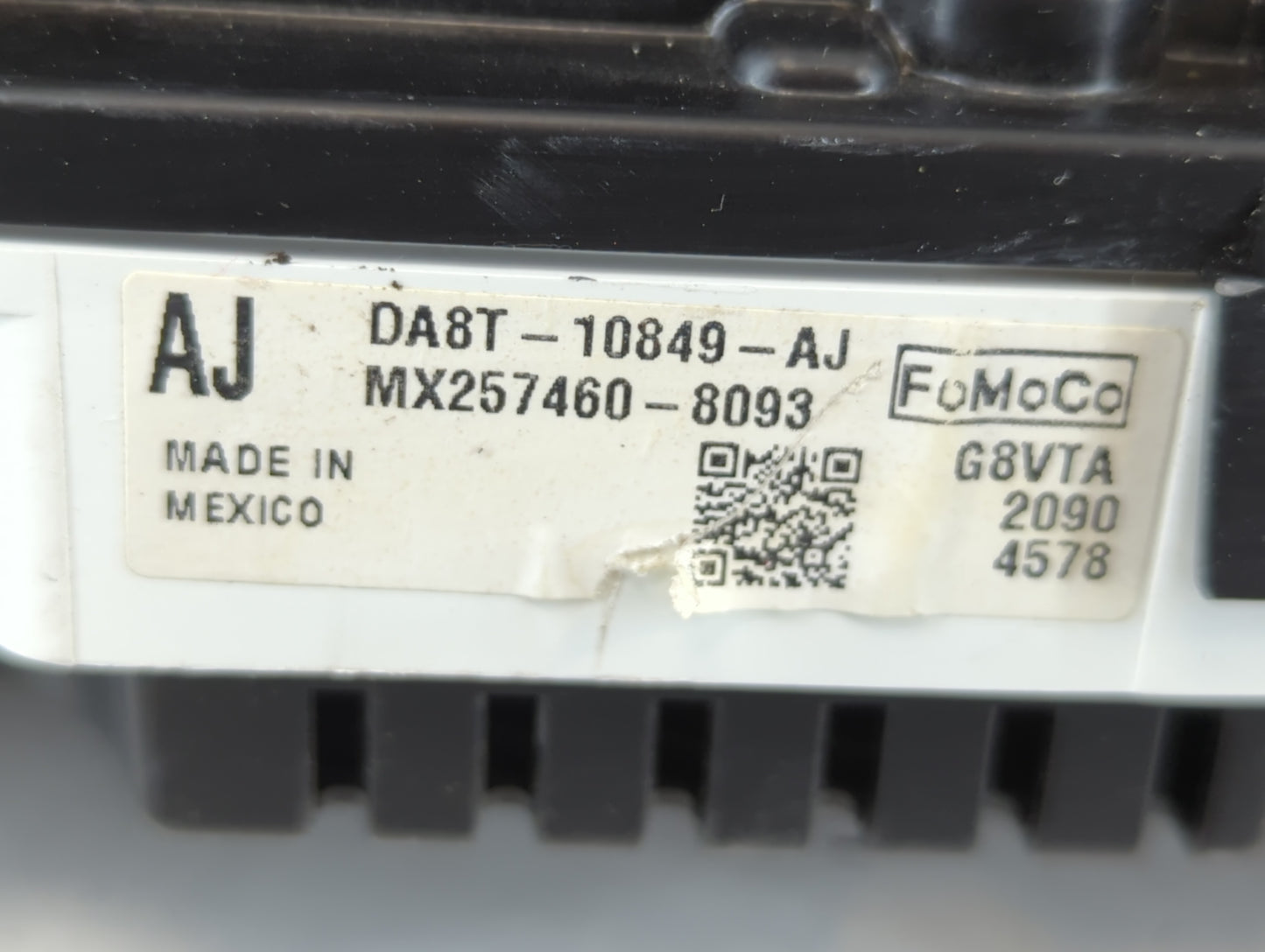 2013 Ford Flex Instrument Cluster Speedometer Gauges P/N:DA8T-10849-AJ Fits OEM Used Auto Parts - Oemusedautoparts1.com