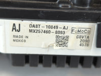 2013 Ford Flex Instrument Cluster Speedometer Gauges P/N:DA8T-10849-AJ Fits OEM Used Auto Parts - Oemusedautoparts1.com