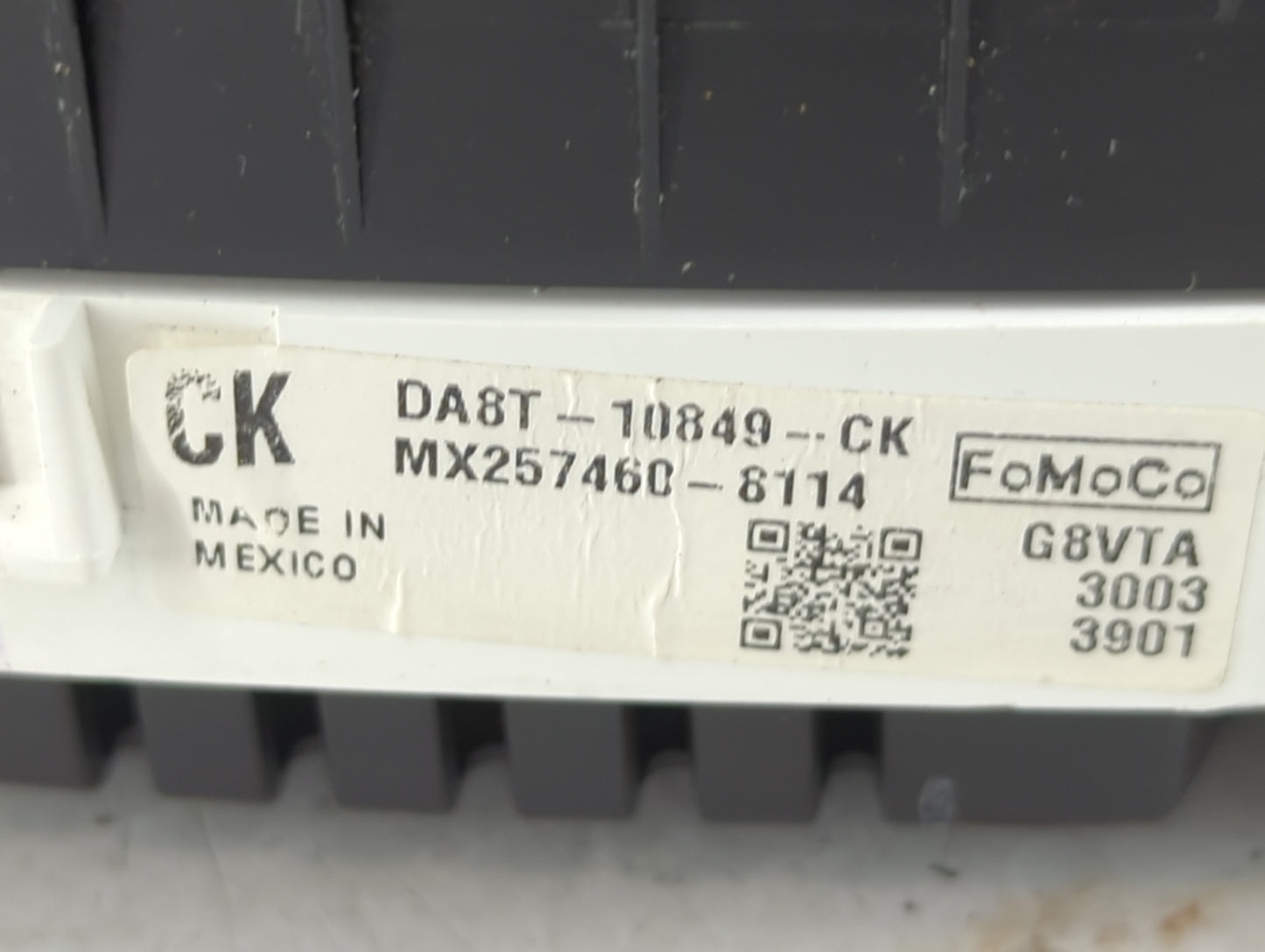 2013 Ford Flex Instrument Cluster Speedometer Gauges Miles:100K Fits OEM Used Auto Parts - Oemusedautoparts1.com
