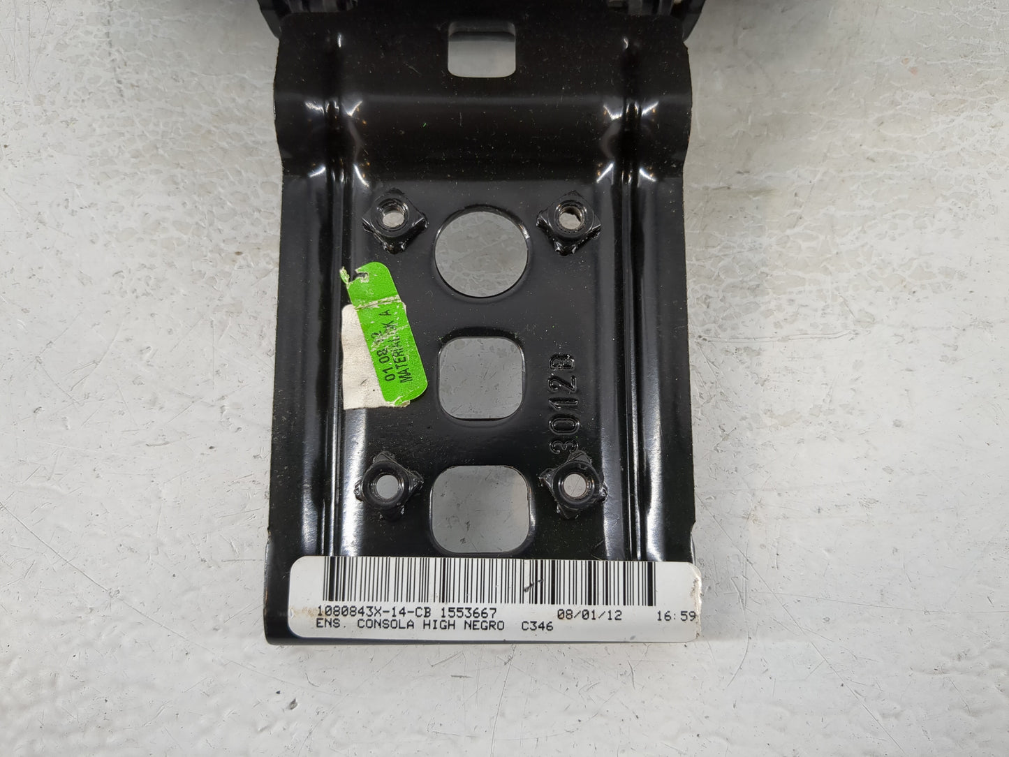 2012-2014 Ford Focus Center Console Armrest Cover Lid Fits Fits 2012 2013 2014 OEM Used Auto Parts - Oemusedautoparts1.com