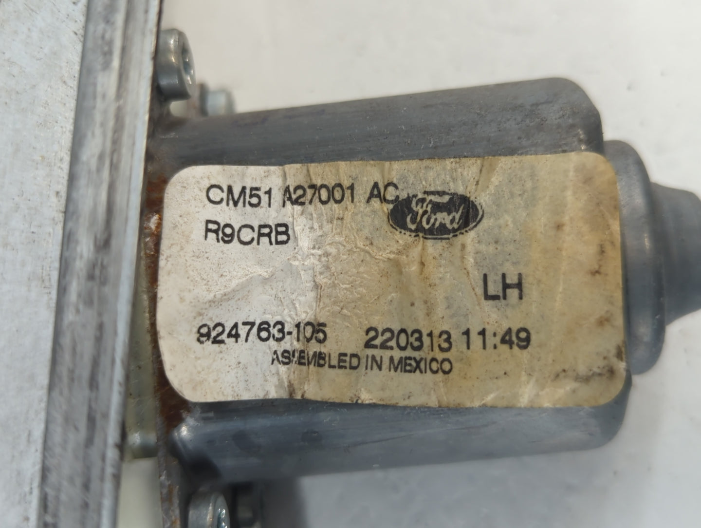 2013 Ford Focus Driver Left Rear Window Regulator - Oemusedautoparts1.com