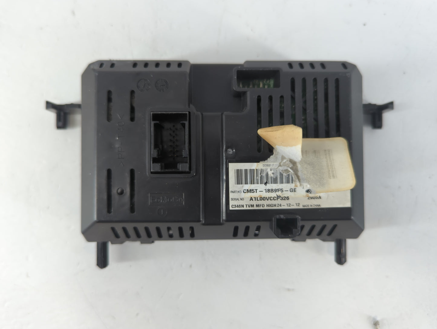 2012-2014 Ford Focus Radio AM FM Cd Player Receiver Replacement P/N:CM5T-18B955-GE Fits Fits 2012 2013 2014 OEM Used Auto Pa
