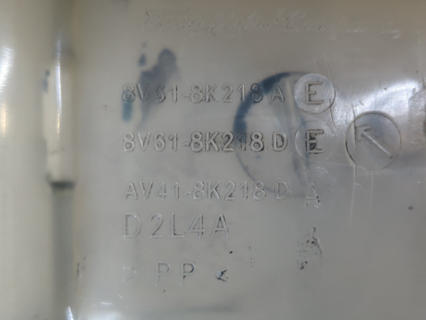 2012-2018 Ford Focus Radiator Coolant Overflow Expansion Tank Bottle 1047849 - Oemusedautoparts1.com