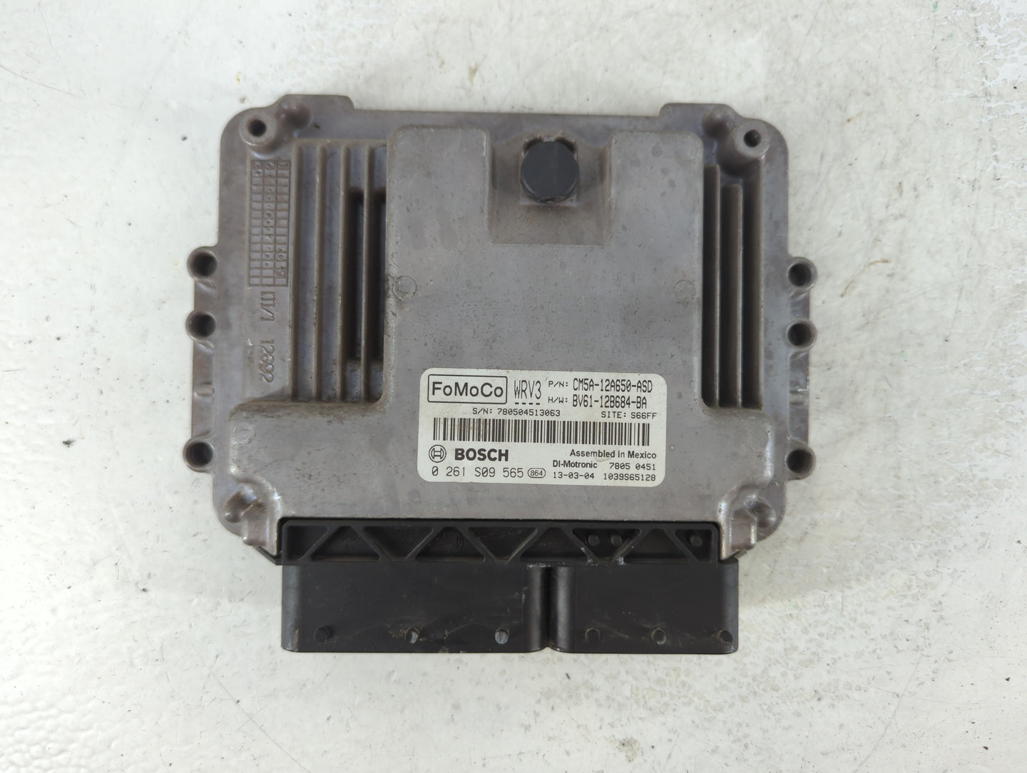 2012-2013 Ford Focus PCM Engine Control Computer ECU ECM PCU OEM P/N:BV61-12B684-BA CM5A-12A650-ASD Fits Fits 2012 2013 OEM 