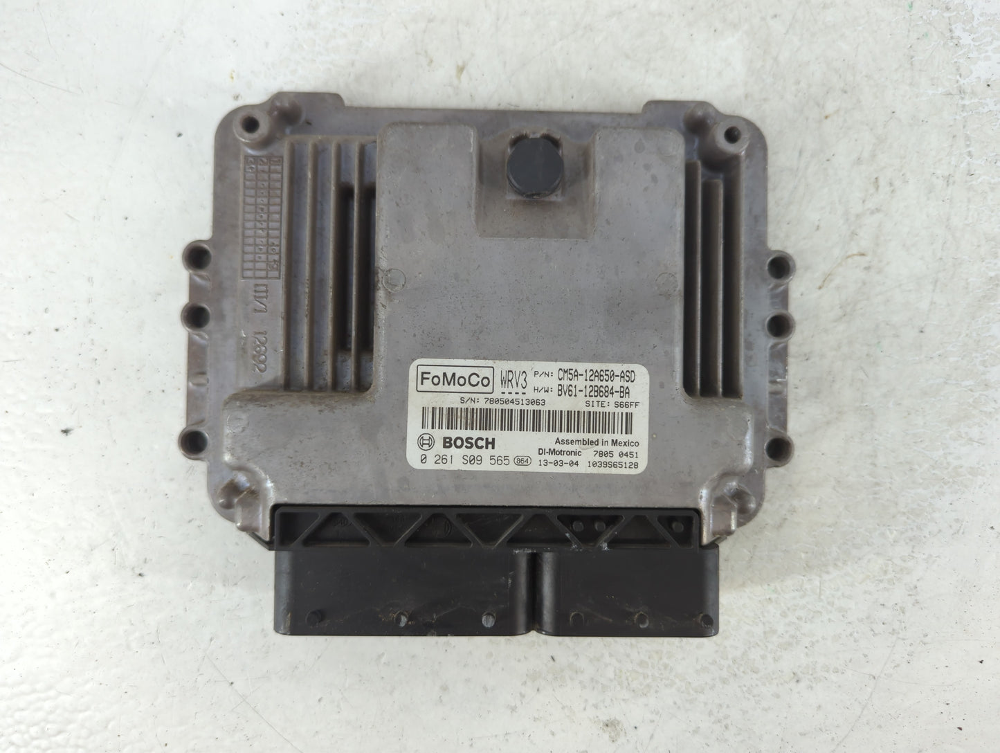2012-2013 Ford Focus PCM Engine Control Computer ECU ECM PCU OEM P/N:BV61-12B684-BA CM5A-12A650-ASD Fits Fits 2012 2013 OEM 