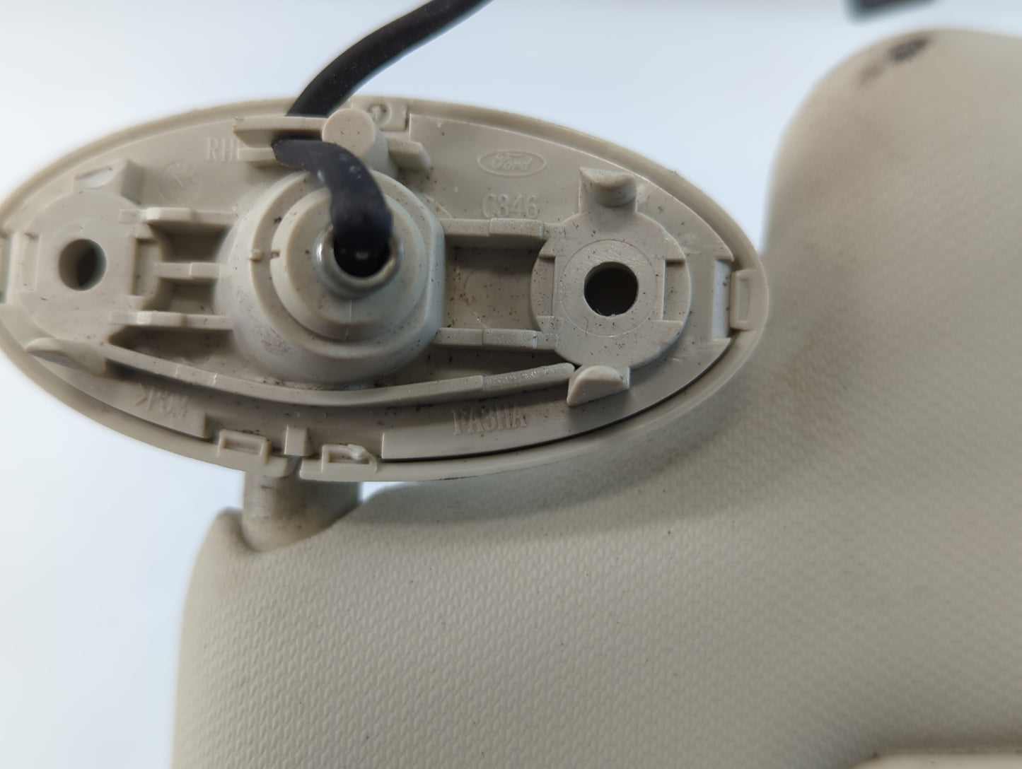 2012-2013 Ford Focus Sun Visor Shade Replacement Passenger Right Mirror Fits Fits 2012 2013 OEM Used Auto Parts - Oemusedaut