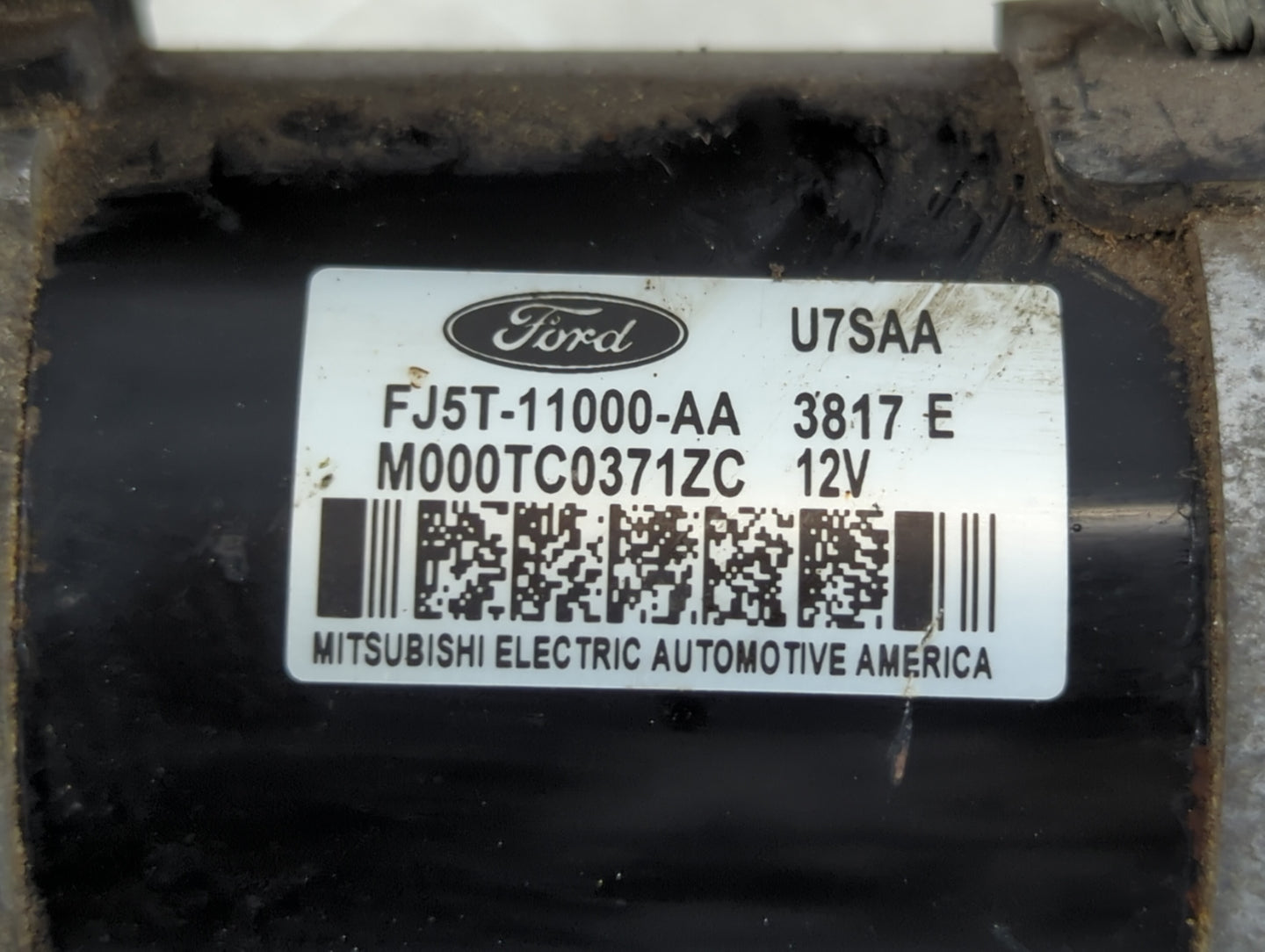 2012-2018 Ford Focus Car Starter Motor Solenoid OEM P/N:M000TC0371ZC FJ5T-11000-AA Fits OEM Used Auto Parts - Oemusedautopar