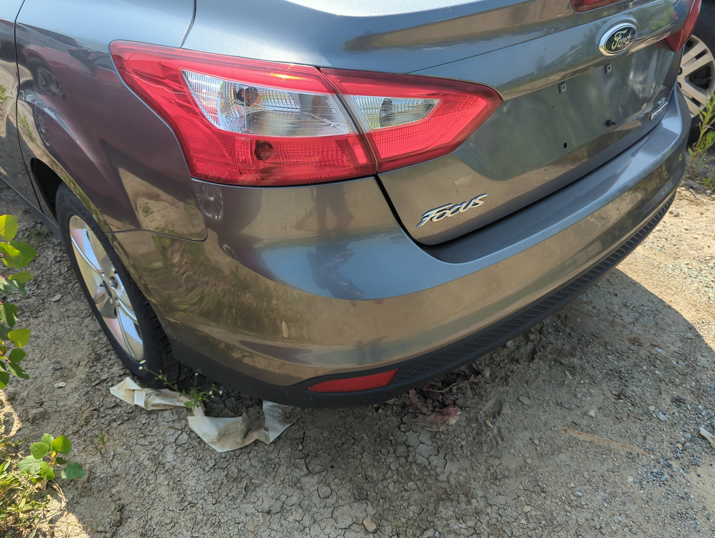 2012-2014 Ford Focus Rear Bumper Assembly Oem - Oemusedautoparts1.com