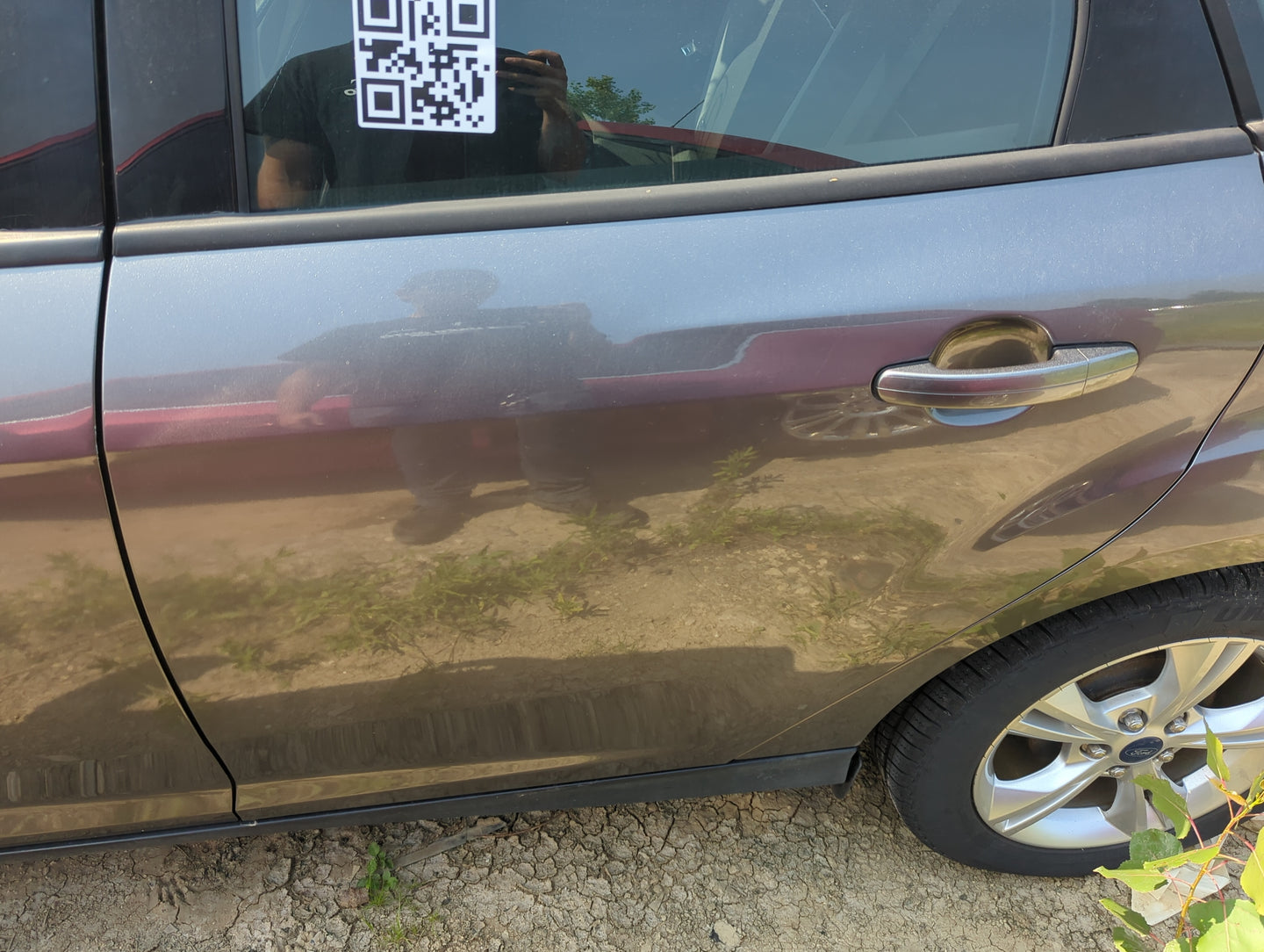 2012-2018 Ford Focus Driver Rear Door Window Oem - Oemusedautoparts1.com