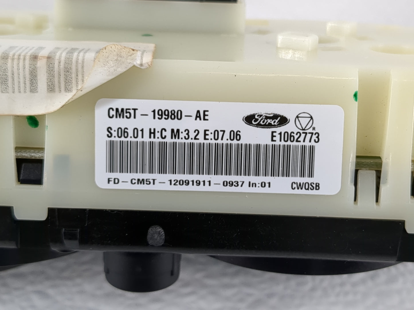 2013-2014 Ford Focus Climate Control Module Temperature AC/Heater Replacement P/N:CM5T-19980-AE Fits Fits 2013 2014 OEM Used