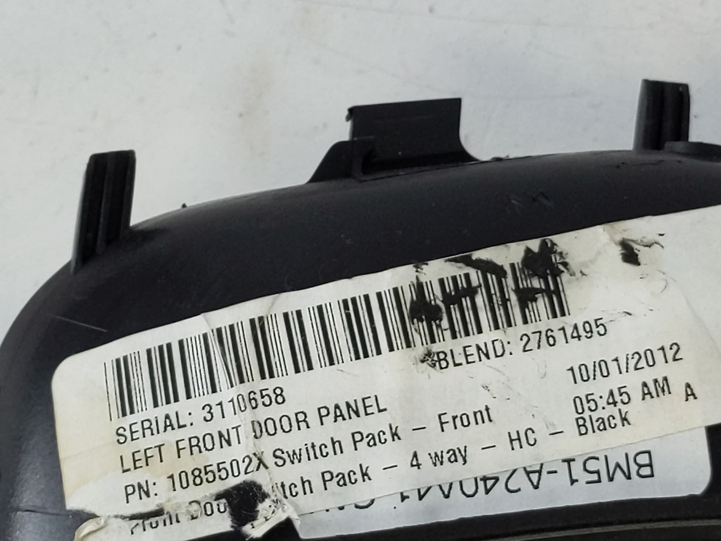 2012-2018 Ford Focus Master Power Window Switch Replacement Driver Side Left P/N:1085502X Fits OEM Used Auto Parts - Oemused
