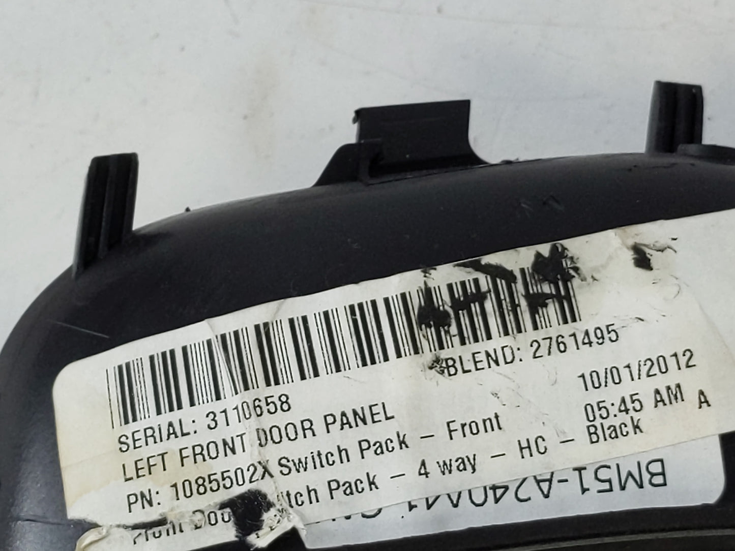 2012-2018 Ford Focus Master Power Window Switch Replacement Driver Side Left P/N:1085502X Fits OEM Used Auto Parts - Oemused