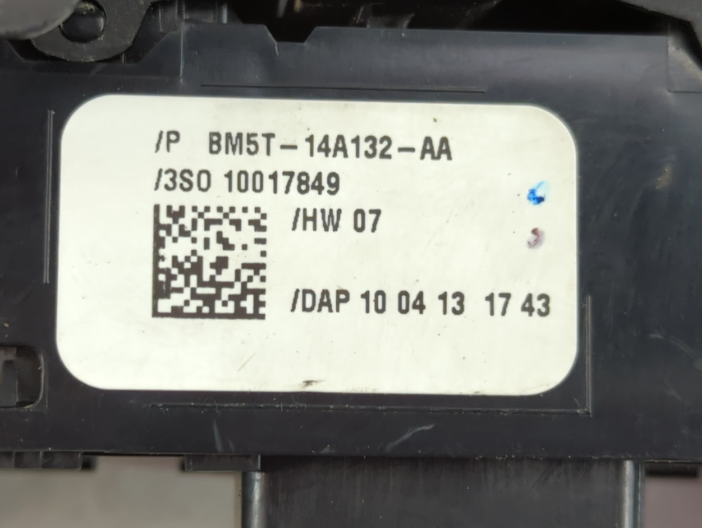 2012-2018 Ford Focus Master Power Window Switch Replacement Driver Side Left P/N:BM5T-14A132-AA Fits OEM Used Auto Parts - O